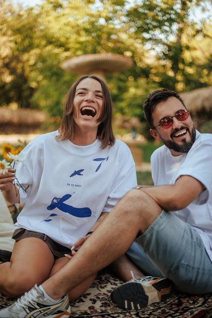 tricou oversized 2.0 unisex Cristina Frei